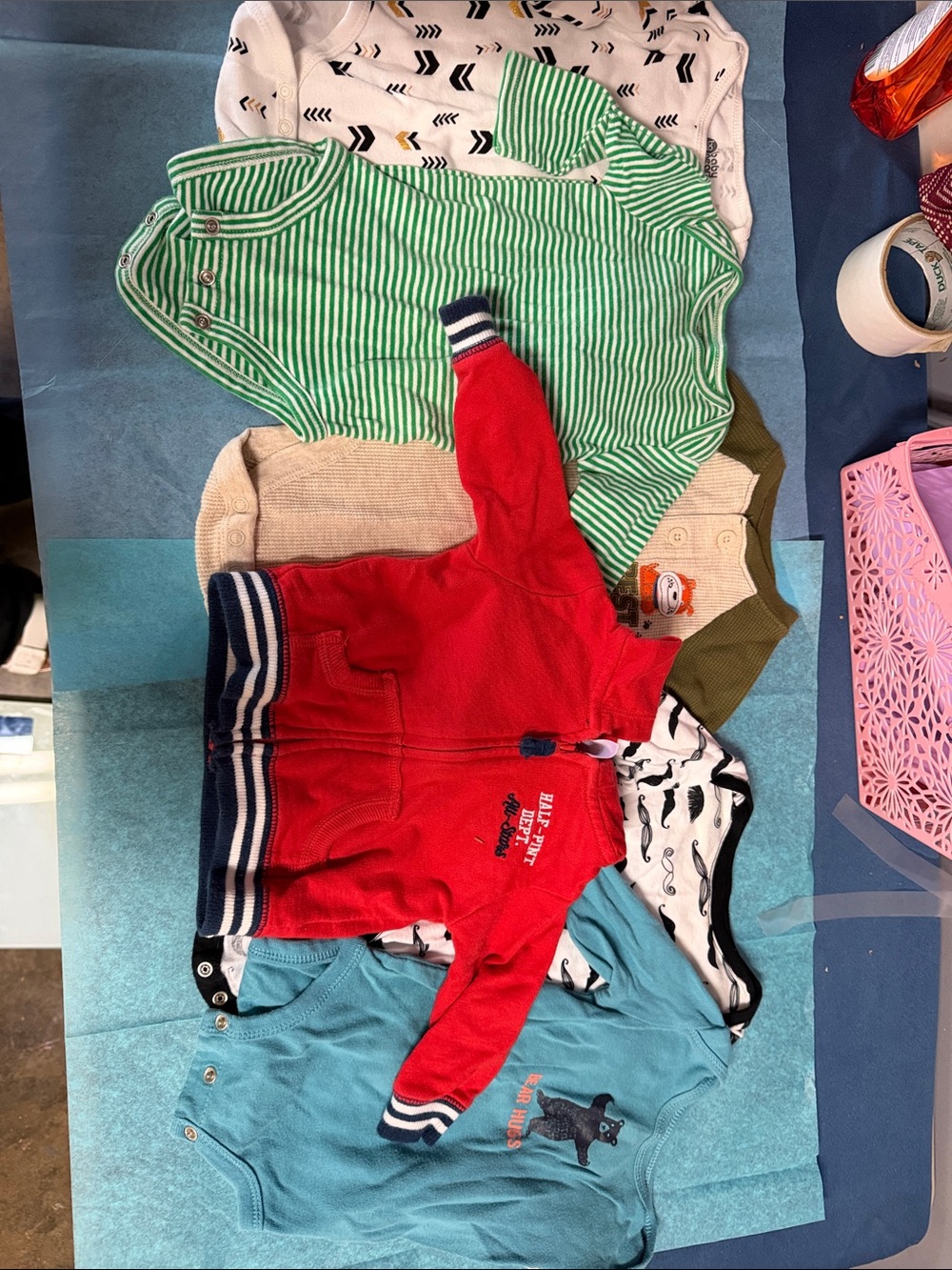 Red Zip-Up Hooded Baby Jacket - Kids Shirt & Top